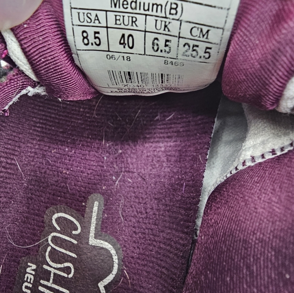 Brooks Glycerin 16 Women's Size 8.5 B (Medium) Running Shoes Purple Plum - Picture 5 of 8
